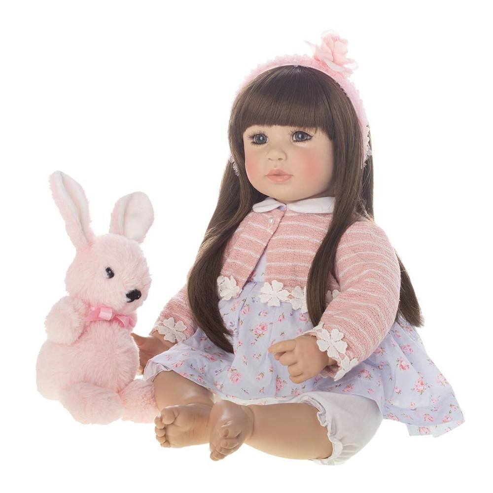 Boneca Laura Doll Luiza Reborn Shiny Toys Superlegalbrinquedos 3797