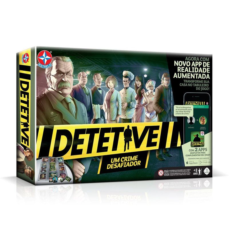 Jogo Detetive - Estrela - superlegalbrinquedos