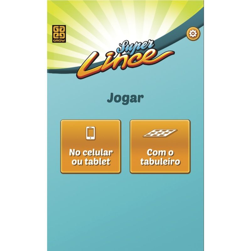 Super Lince App Jogo Tabuleiro Grow - Loja Zuza Brinquedos