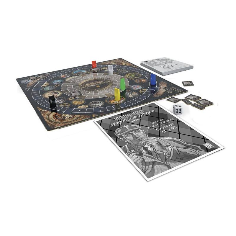 Jogo Scotland Yard Máquina do Tempo Grow superlegalbrinquedos Jogo Scotland Yard Máquina do Tempo Grow superlegalbrinquedos