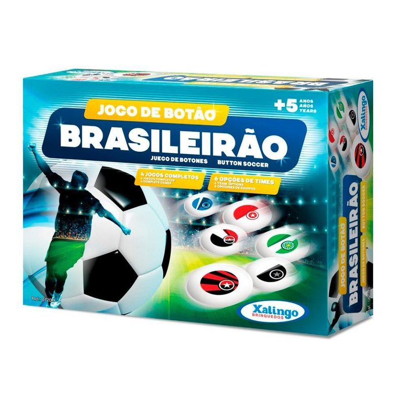 Jogo de Botoes Brasileirao Xalingo 0720.9 - Outros Jogos