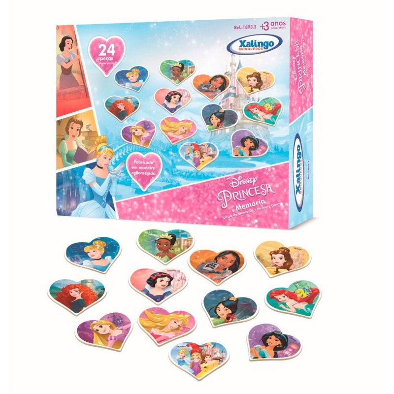 MEMÓRIA Jogo - Princesas - Disney - DINO - 4,95 € - Brinquedos