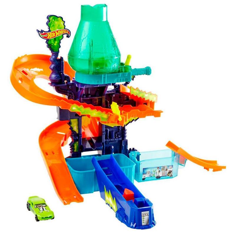 Pista Hot Wheels Estação Científica Color Change - Mattel - E