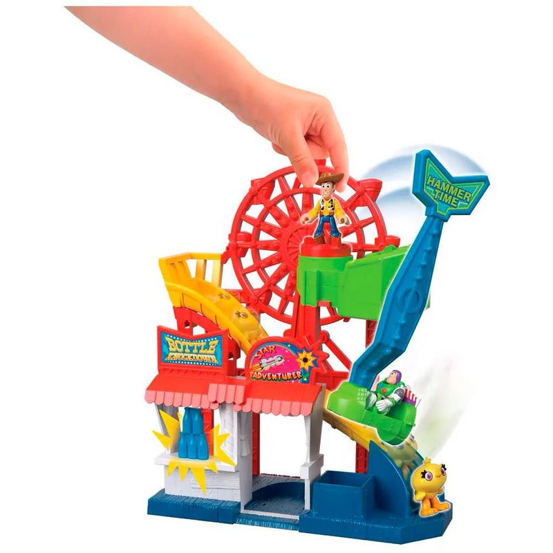 Playset Com Mini Figuras Toy Story 4 Parque Divertido Imaginext Fisher Price Superlegalbrinquedos