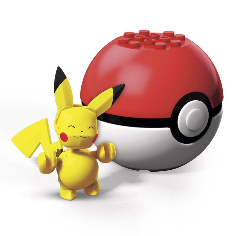 Blocos de Montar - Mega Construx - Pokémon - Pokebola com Eevee - Mattel - Ri  Happy