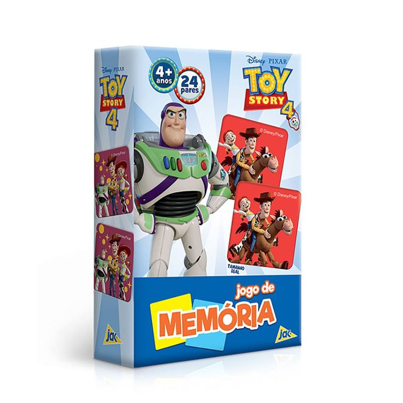 Jogo de Memória - Grandinho - Disney - Pixar - 2 a 4 Jogadores - Toyster