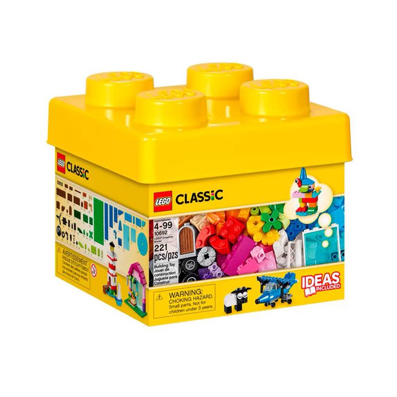 Lego Classic Caixa Pequena De Peças Criativas 221 Peças 10692