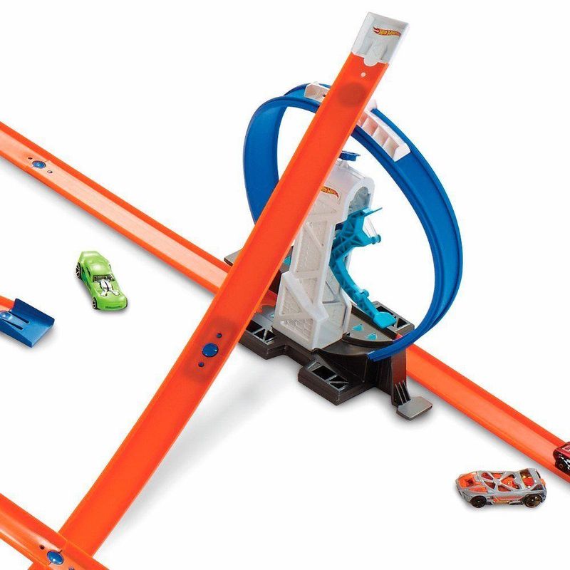 Pista Hot Wheels Track Builder Lançador Com Looping GVG07 - Mattel