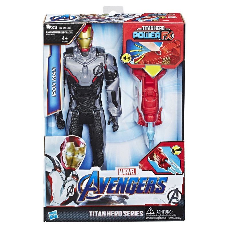 Figura De Acao Homem De Ferro Power Fx 30 Cm Vingadores Ultimato Marvel Hasbro Superlegalbrinquedos