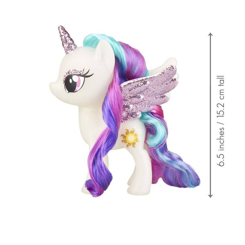 Boneca My Little Pony Princesa Celestia Com Glitter Hasbro Superlegalbrinquedos Boneca My Little Pony Princesa Celestia Com Glitter Hasbro Superlegalbrinquedos