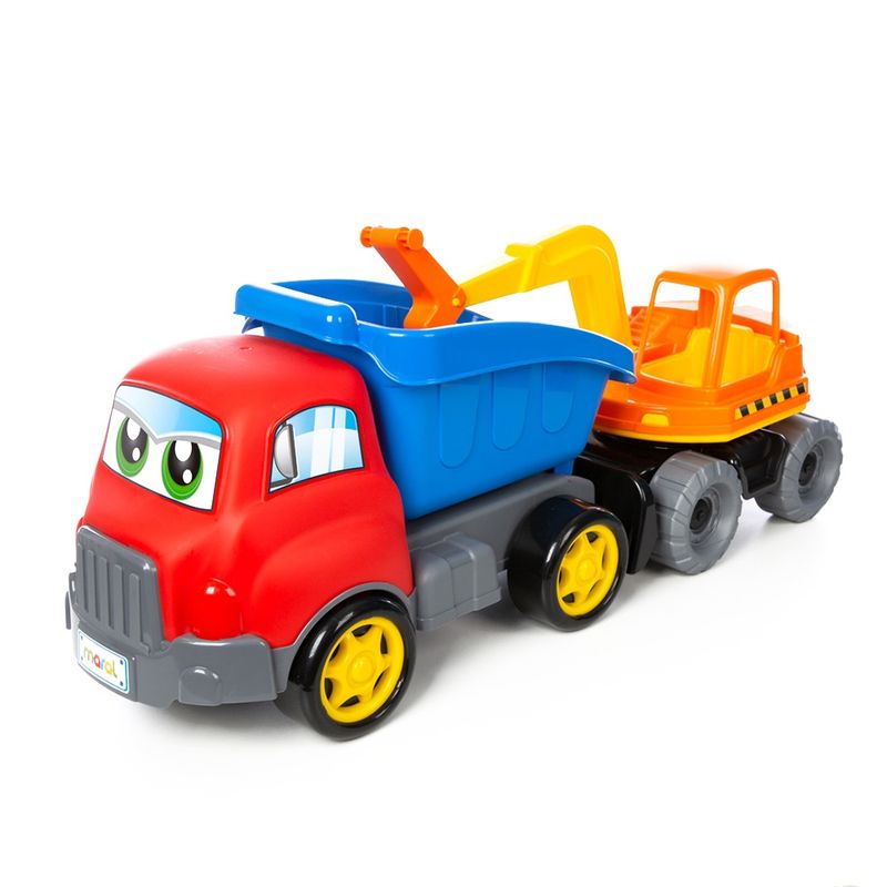 Brinquedo Pedagógico - Caminhão Turbo Truck com Cubos - Maral -  superlegalbrinquedos