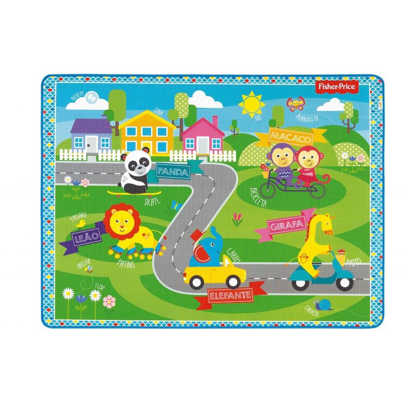 Tapete de atividade emborrachado Clearance