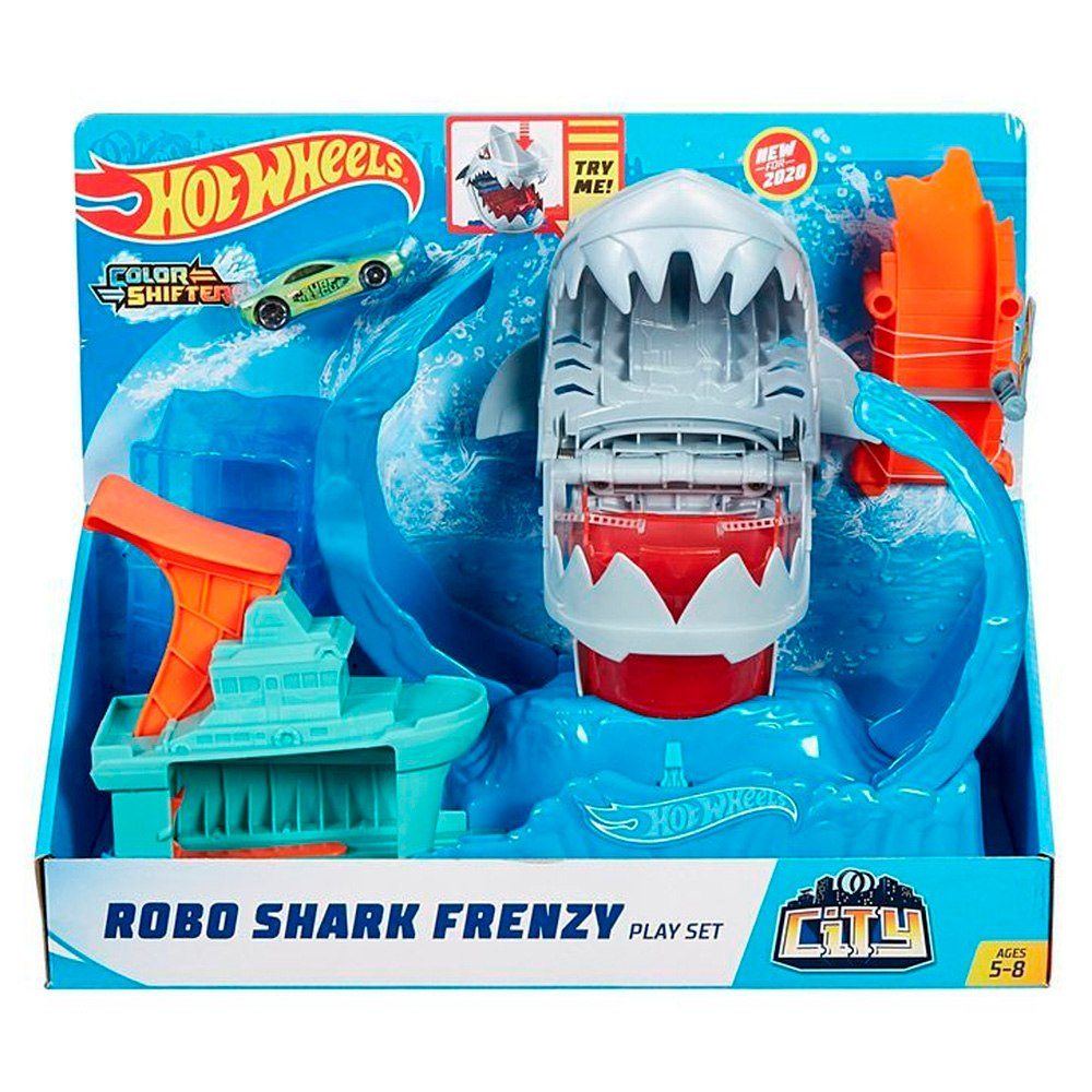 Pista Hot Wheels com Lan ador Rob Tubar o Mattel Pista Hot Wheels com Lan ador Rob Tubar o Mattel