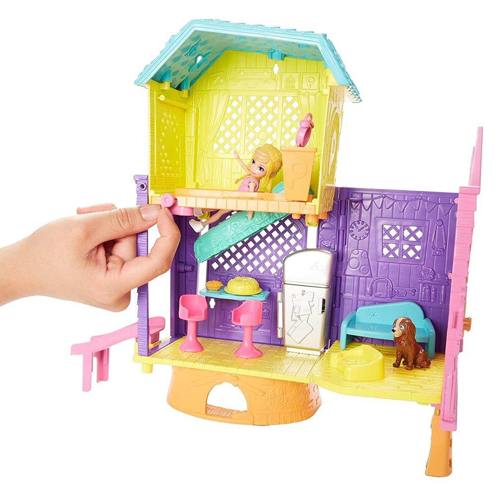 Playset Polly Pocket Club House Espaços Secretos Mattel