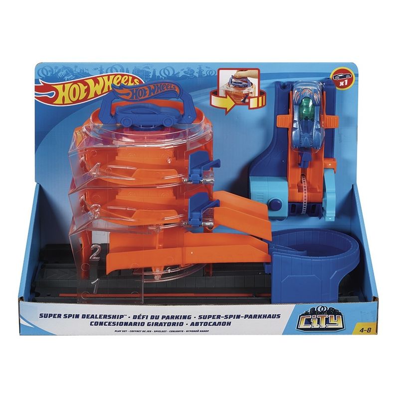 Pista Hot Wheels Super Cidade - FNB15 - Mattel - Real Brinquedos