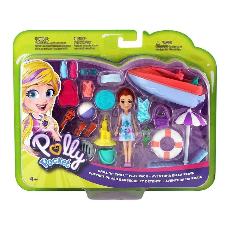 Polly Pocket Diversão Na Chuva - Mattel - A sua Loja de Brinquedos