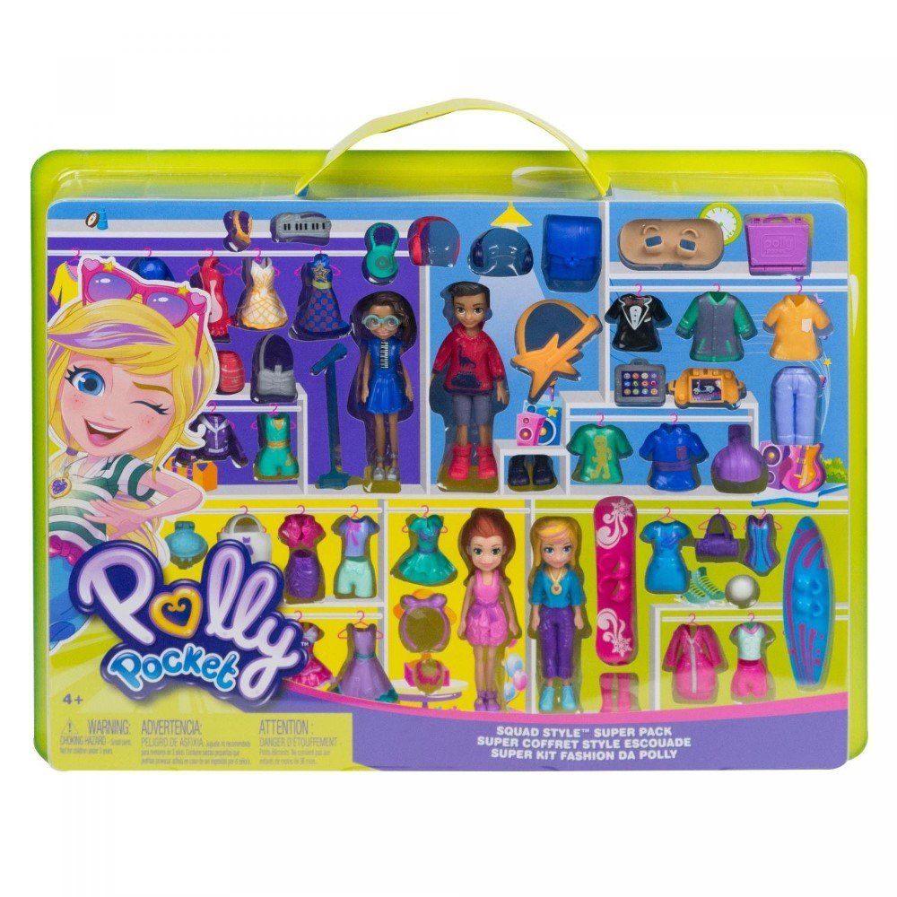 Polly Pocket Super Kit Fashion Da Polly Mattel Superlegalbrinquedos