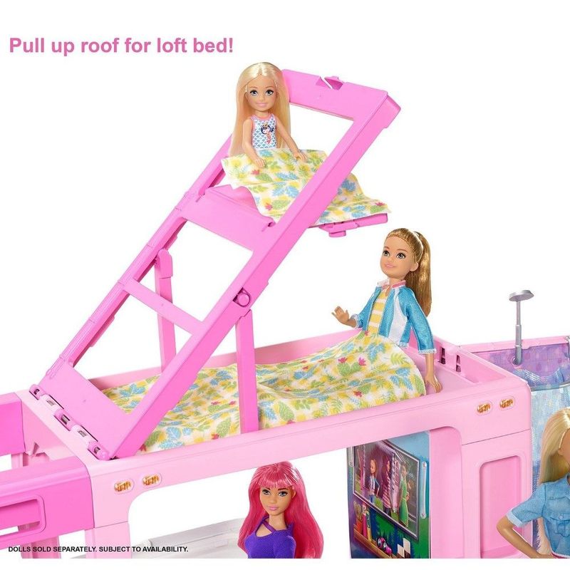 Barbie Carro Trailer Acampamento Dos Sonhos 2022 Mattel