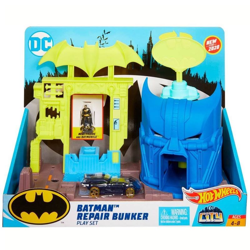 Pista com Veículo Hot Wheels - City - Batman Repair Bunker - Batman - DC  Comics - Mattel - superlegalbrinquedos