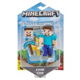 GRD74_GTJ26_Mini_Figura_Articulada_Minecraft_8_cm_Steve_Mattel_1