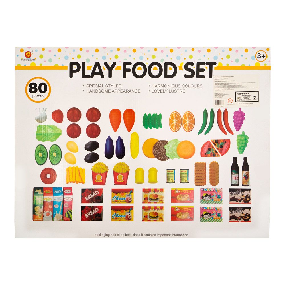 Kit de Comidinhas Infantil 80 Peças Yes Toys superlegalbrinquedos