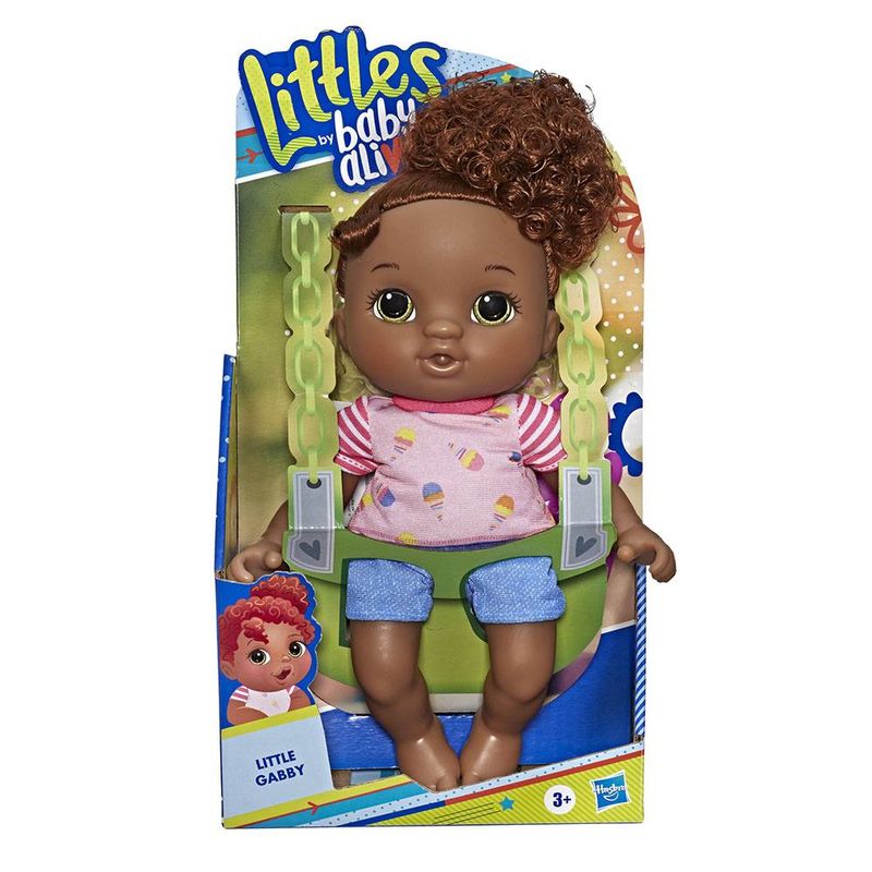 Boneca Baby Alive Littles Negra Gabby Hasbro Superlegalbrinquedos Boneca Baby Alive Littles Negra Gabby Hasbro Superlegalbrinquedos