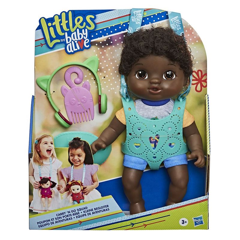 Boneca Baby Alive Equipe De Aventuras Menino Negro Hasbro Superlegalbrinquedos