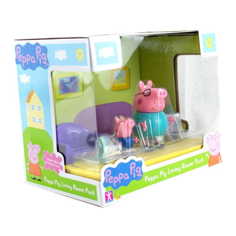 Playset e Mini Figuras - Peppa Pig - Casa da Peppa - Diversão