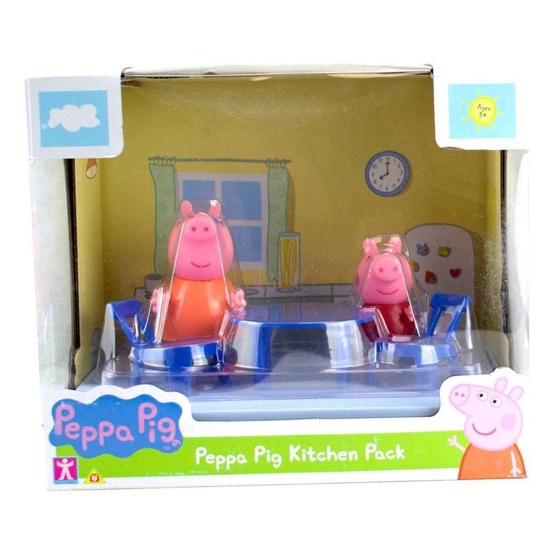 Casa Da Peppa Pig + Bonecos Freddy, Danny E Zoe C Acessórios