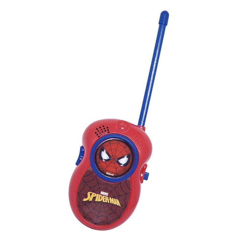 Personagem de desenho animado homem-aranha Rádio Walkie-talkie Pai-criança  ao ar livre Jogo interativo brinquedos infantis