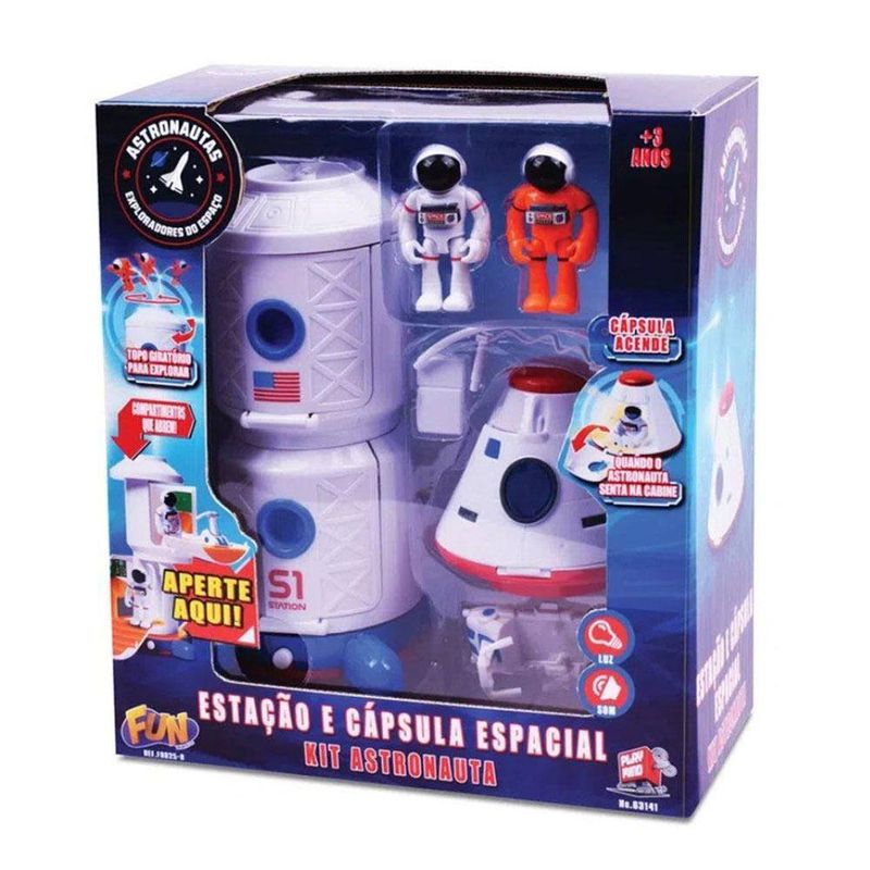 F0025-8_Playset_com_Mini_Figuras_Kit_Astronauta_Estacao_e_Capsula_Espacial_Fun_1