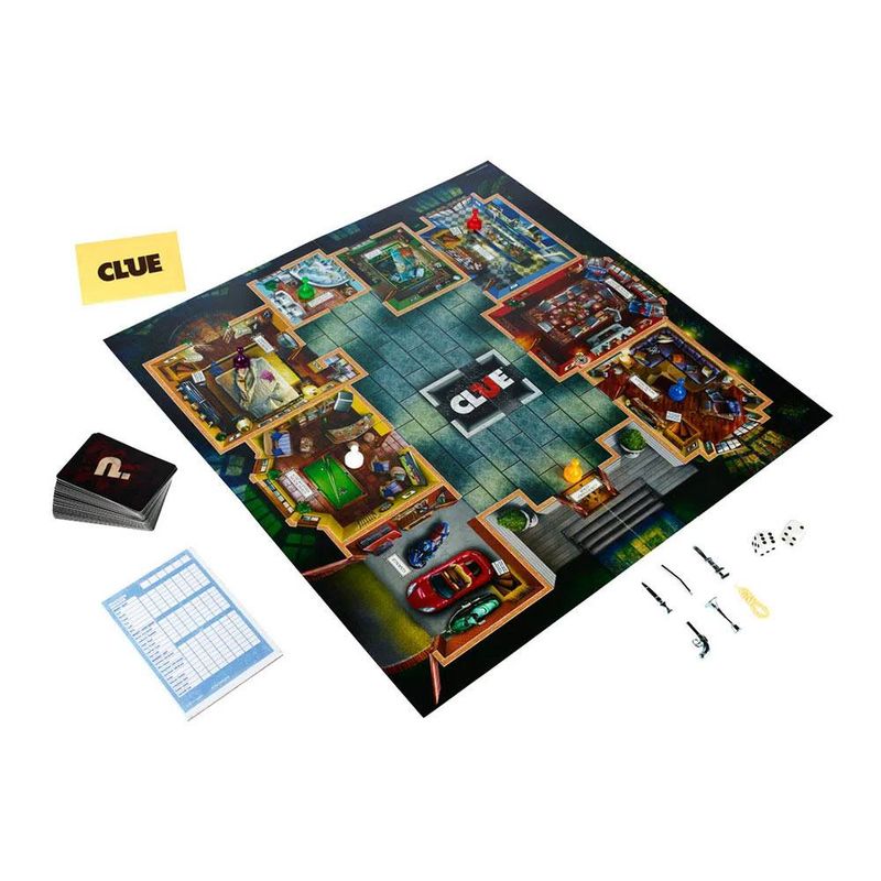 Jogo de Tabuleiro Cluedo - Jogo de Mistério - Hasbro