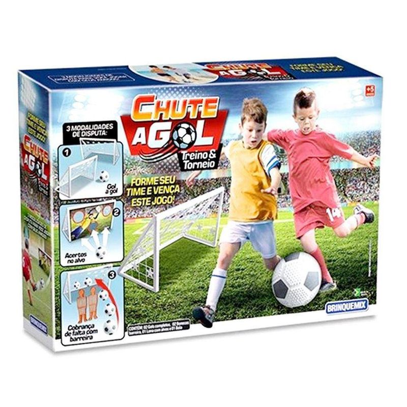 Jogo Futebol Game Chute 2 em 1 - Brinquemix - Loja Mega