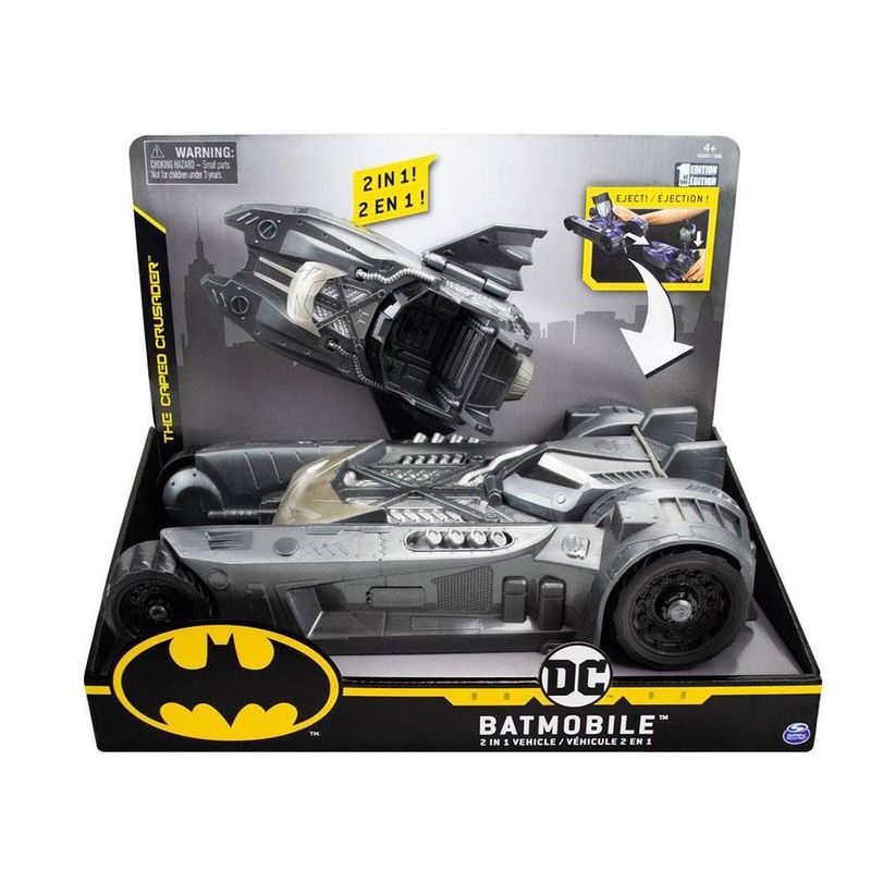 Veículo Batman 2 em 1 - Batmóvel e Mini Lancha - DC Comics - Sunny -  superlegalbrinquedos