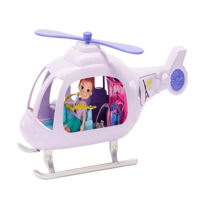 Boneca Polly Pocket Helicóptero Da Polly Com Malas E Roupa - Alfabay - Cubo  Mágico - Quebra Cabeças - A loja de Profissionais e Colecionadores!