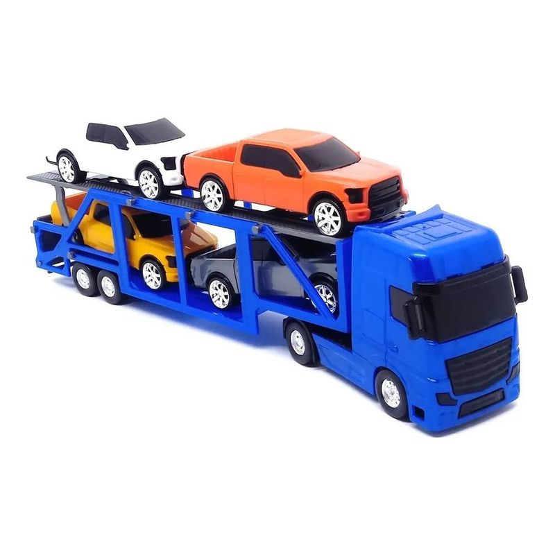 Caminhão Do Azul Do Brinquedo Foto de Stock - Imagem de cabine, gasolina:  80920778