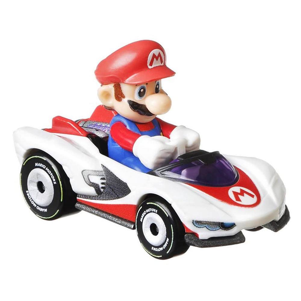 Carrinho Hot Wheels Mario Kart Mario P Wing Mattel Superlegalbrinquedos 2112