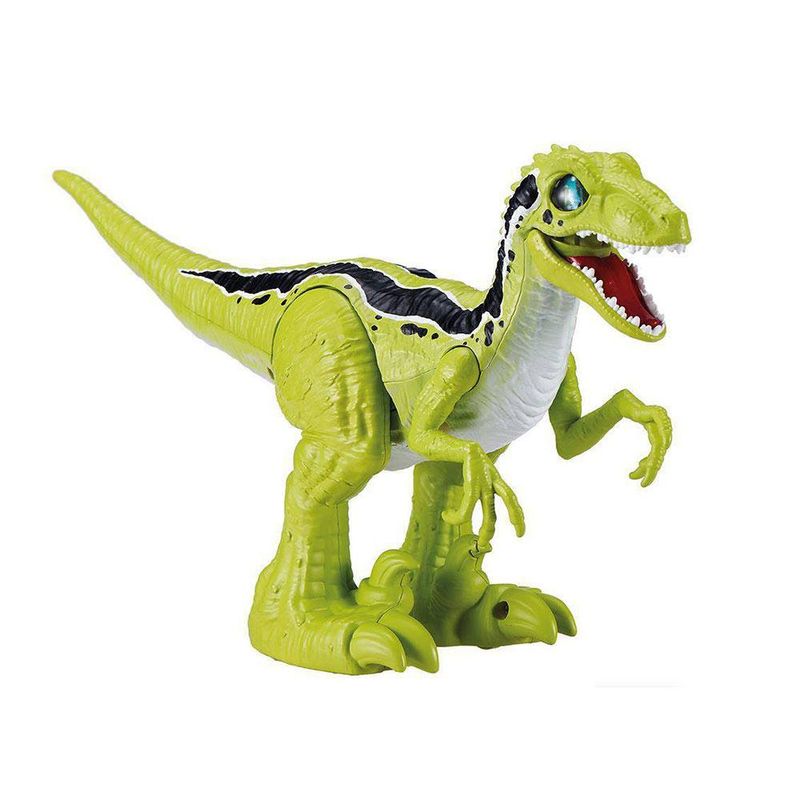 Dinossauro Eletrônico com Movimento - Robo Alive - Verde - Candide -  superlegalbrinquedos