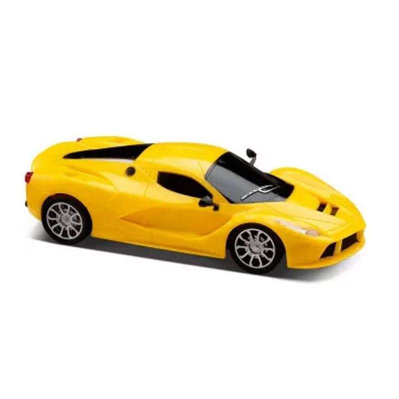 Carrinho de Controle Remoto - GT Racer Amarelo - Estrela