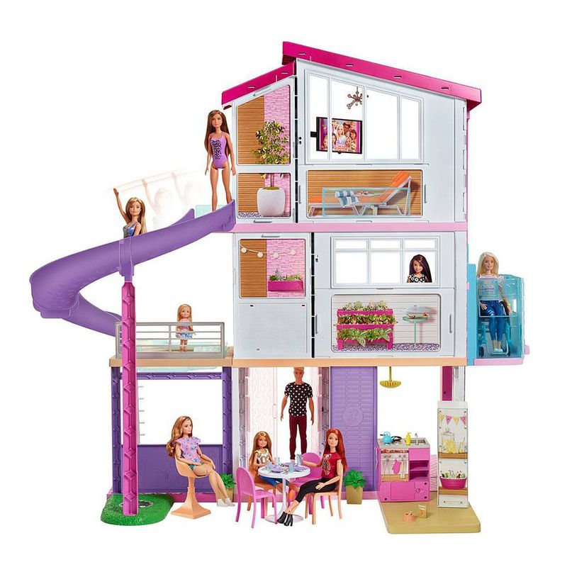 Mega Casa Dos Sonhos Da Barbie Com Luz E Som Mattel Superlegalbrinquedos