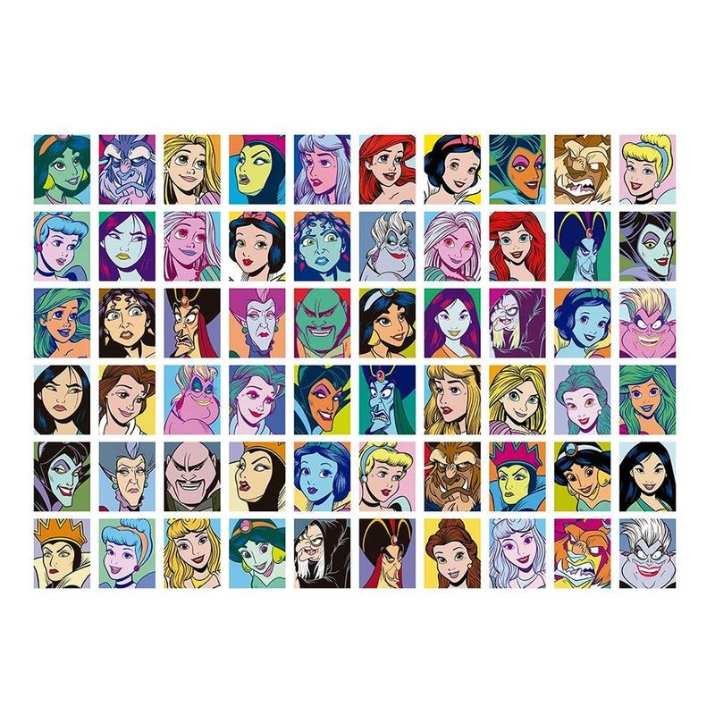 Jogo de Quebra-Cabeça Grow 60 PCs Disney Princesas