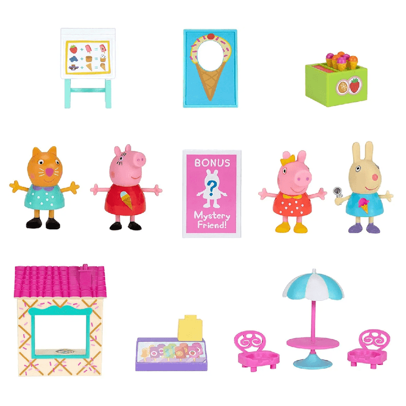 Playset com Mini Figuras Casa da Peppa - Quarto - Peppa Pig - Sunny -  superlegalbrinquedos