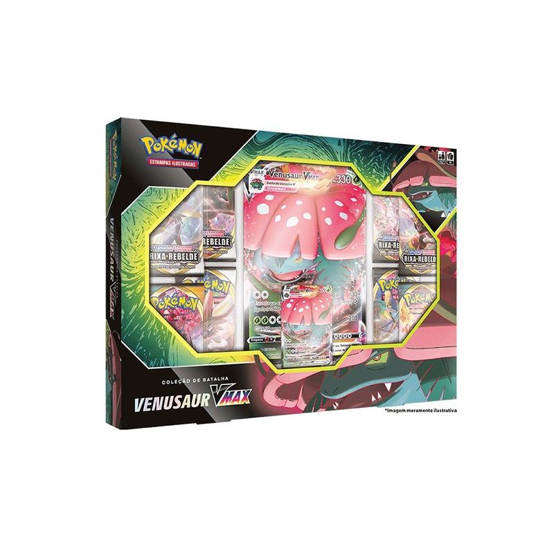 Jogo de Cartas Pokemon Estampas Ilustradas Box V Copag