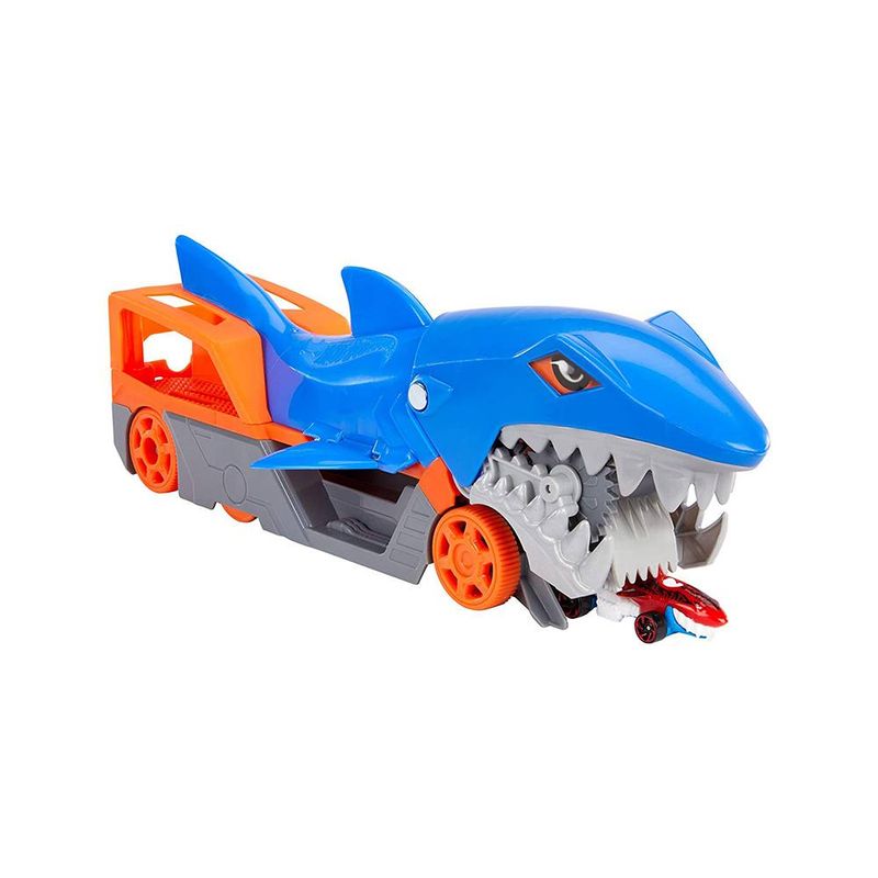 Pista Hot Wheels City com Lançador - Robô Tubarão - Mattel -  superlegalbrinquedos