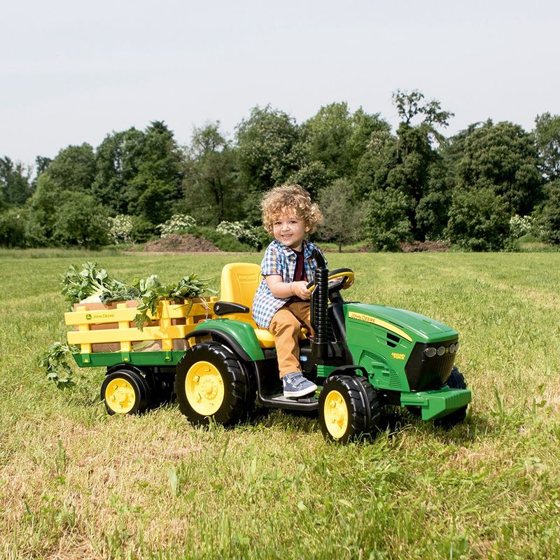 Veículo Elétrico Infantil - Trator John Deere - Ground Force - Peg-Pérego -  superlegalbrinquedos