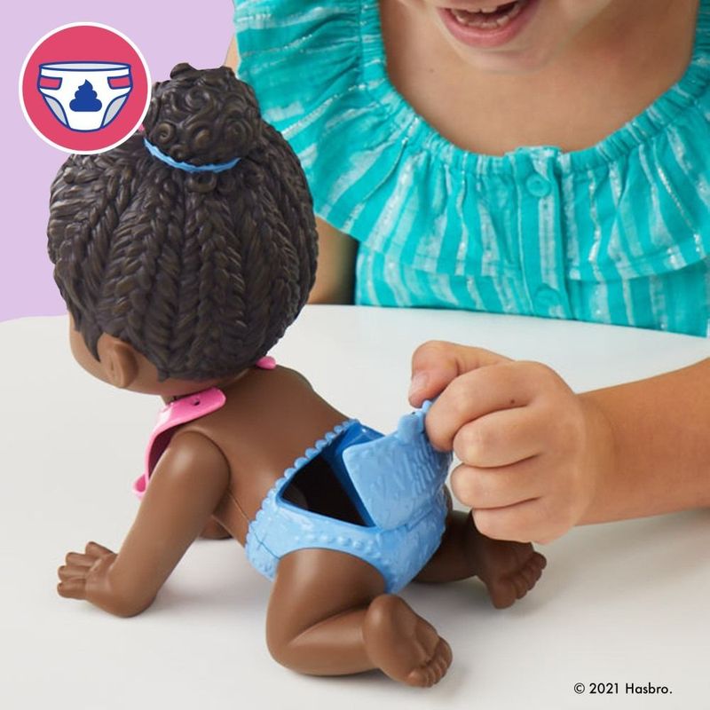 Boneca Baby Alive - Minha Doce Bailarina - Vestido Rosa - Negra