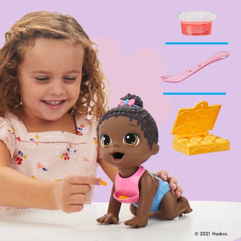 Boneca Baby Alive - Minha Doce Bailarina - Vestido Rosa - Negra