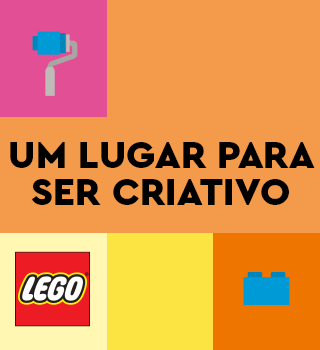 LEGO um lugar para ser criativo