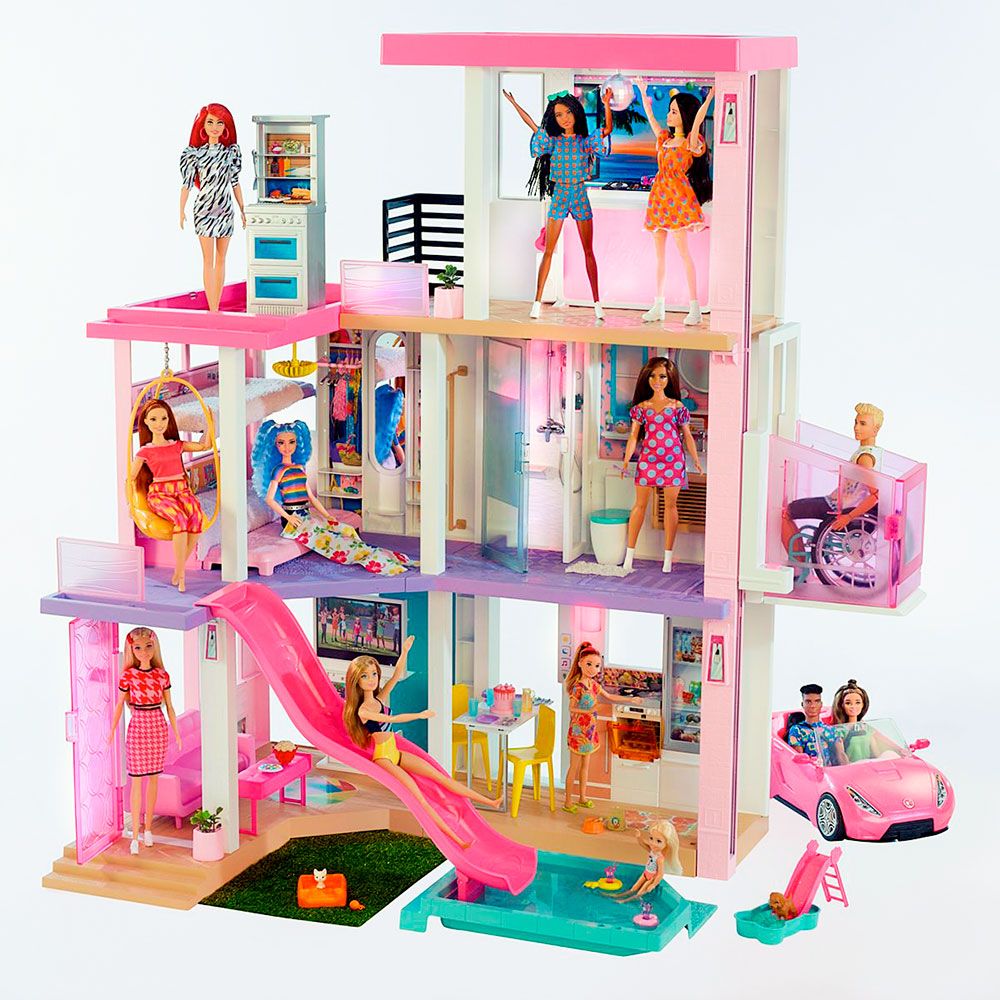 Mega Casa dos Sonhos da Barbie Interativa com Luz e Som - Mattel ...