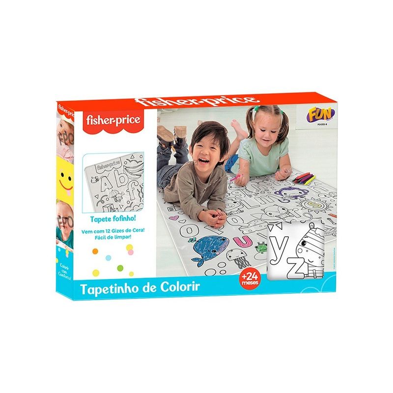 Tapete para Colorir da Princesa com Giz de Cera - 3168 - Brincadeira de  Criança